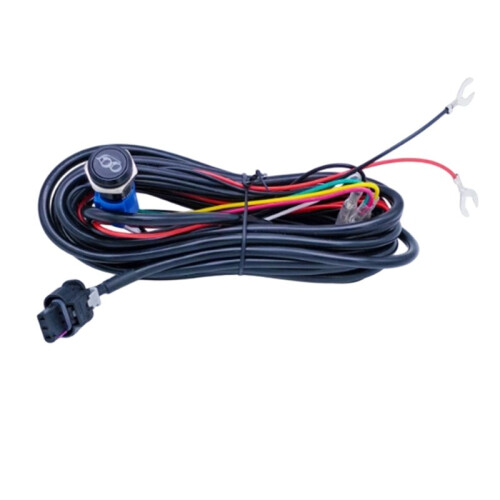 Universal WaterProof Car Accessories Electric Exhaust Control Valve One-Key Button Remote Motor  System with Cable 2