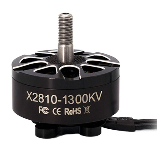 2X DYS X2807 Motor Brushless 1300KV 2810 1300KV 6S para Drone de Corrida FPV de Longo Alcance de 7 Polegadas Acessórios para Drones FPV de Estilo 2