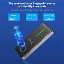 AN90F TTLock NFC IP67 Waterproof Access Control APP Fingerprint Card Swipe Door Opening Normally Open Mode A