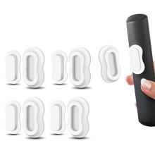 6 Pack Magnetic Remote Control Holder Wall Mount, Upgraded No Drill Self-Adhesive Universal Storage for TV, Fan, AC