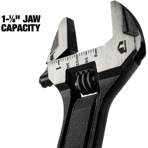 TOUGHBUILT TB-H3-70 8-Inch Double-Scale Adjustable Wrench - Manual Tools 2