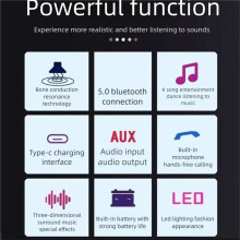 ADIN Altavoz Wifi de 42 W, Altavoz Portátil Inalámbrico con Subwoofer, Altavoz de Columna Anti-Vecinos