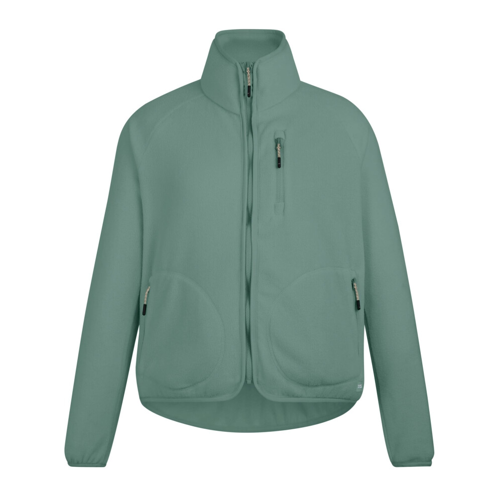 Regatta Frankie Full Zip Fleece Jacket for Women, Ivy Moss, Size 8 UK - Image 3