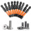 10 Pieces Bit Set,  Drill Bit Set Length, Magnetic 1/4'' Hex Shank Screwdriver Bit, TA12-30 6