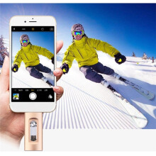 OTG Stick USB 3.0 Flash-Laufwerk 128GB, USB Typ-C Pendrive, 4-in-1 Speichererweiterung Backup U-Disk, Dual-Interface USB-Laufwerk A