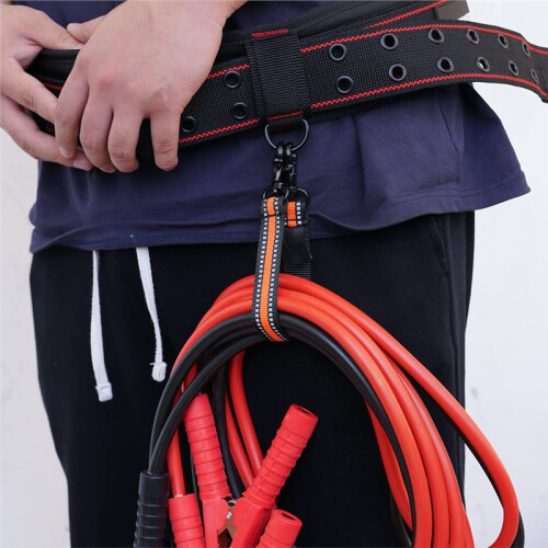 Electrical Tape Holder Tape Thong with Trigger Snap Hook for Tool Belt, Tool Pouch, Tool Bag 2