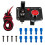 Racing  Panel Toggle  Carbon Fiber Racing Car Ignition  Panel Engine Start Push Button Red LED 2
