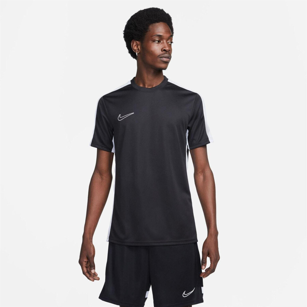 Nike (S, Black/White) Mens Academy Training T-Shirt