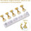 Acrylic Nail Practice Holder Set with Magnetic Base for Manicure Training 2