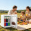 ELECWISH 20L Mini Fridge Portable Cooler Warmer 25 Cans AC/DC White 11