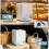 ELECWISH 20L Mini Fridge Portable Cooler Warmer 25 Cans AC/DC White 6