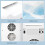 ELECWISH 20L Mini Fridge Portable Cooler Warmer 25 Cans AC/DC White 9