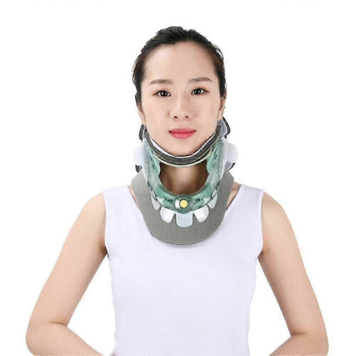 Cervical Traction Device for Neck Pain Relief, Adjustable Ergonomic Support, Breathable Collar 2