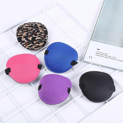 Single Eye Patch for Children Amblyopia Strabismus Correction, Polyester Fibre, Adjustable Elastic Strap 1