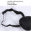 Single Eye Patch for Children Amblyopia Strabismus Correction, Polyester Fibre, Adjustable Elastic Strap 4