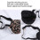 Single Eye Patch for Children Amblyopia Strabismus Correction, Polyester Fibre, Adjustable Elastic Strap 5