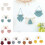 (Wine red) 3 Handmade Woven Tassel Mini Macrame Wall Hangings - Boho Wine Red Decor Set 2
