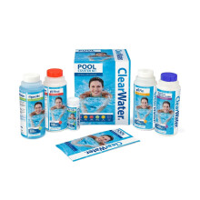 Clearwater Pool Chemical Starter Kit for Above Ground Pool and Paddling Pool Wat