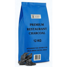 Log-Barn restaurant grade cooking lumpwood charcoal 12kg bag, perfect for charco