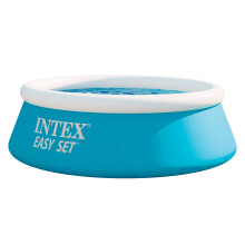 Intex Easy Set Swimming Pool 6ft x 20in / 183 x 51cm, Round Blue Starter Pool for Kids, Quick and Easy Set Up, 880L Water Capacity, Strong 3-Layer Si