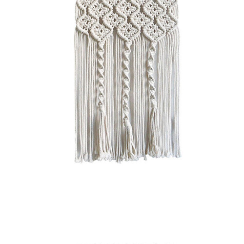 (Style B, 40CMX60CM) Boho-Makramee-Wandbehang mit Fransen, Fensterdekoration 2