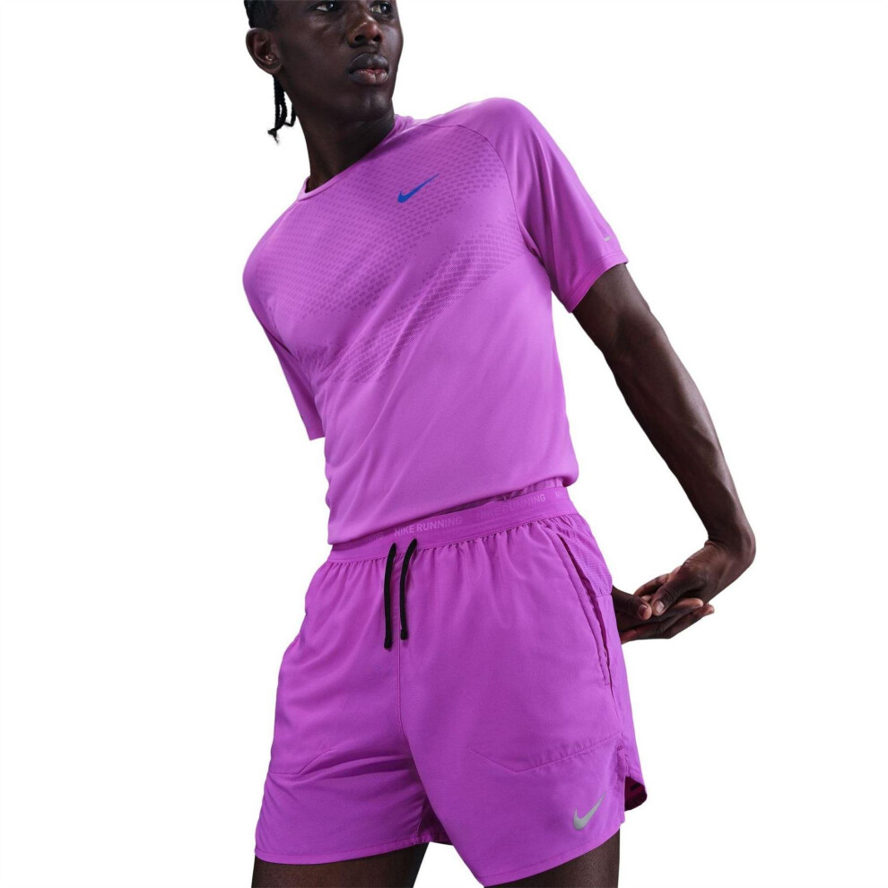 Nike (Xs R, Vivid Viola Purple) Mens Running Shorts