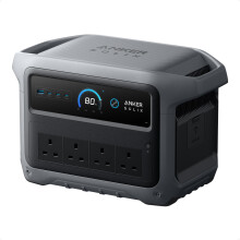 Anker SOLIX C1000 Gen 2 Portable Power Station, 2000W (Peak 3000W) Solar Generator, Full Charge in 49 Min, 1024Wh LiFePO4 Battery for Home Backup, Po