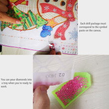 30X40cm DIY Diamond Painting Diamond Embroidery Round Resin Diamond  Stitch Home Wall Christmas Tree