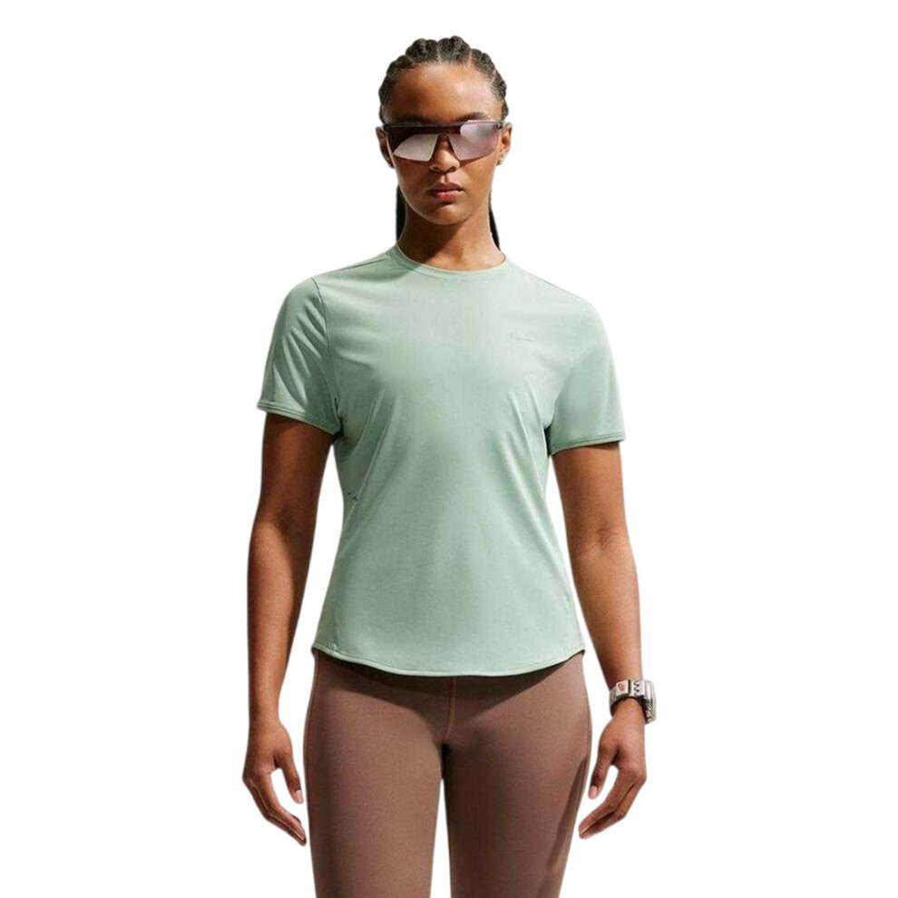Nike (14 Uk, Green) Womens/Ladies Swift Dri-Fit Running T-Shirt