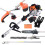 52cc Multi Function 5 in 1 Garden Tool - Brush Cutter, Grass Trimmer, Chainsaw, Hedge Trimmer & More 1