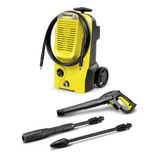 Kärcher K 5 Classic Pressure Washer, Pressure: max. 145 bar, Flow Rate: 500 l/h, Area Coverage: 40 m²/h, Water Filter, Weight: 5.6 kg, high-Pressure