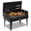Outopee Portable Charcoal BBQ Grill, Foldable Barbecue Grill with Tool Hooks, St 1