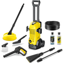 Kärcher high-pressure washer K 3 eco!Booster Car & Home, pressure: max. 120 bar, flow rate: 380 l/h, area: 25 m²/h, weight: 4.5 kg, high-pressure gu