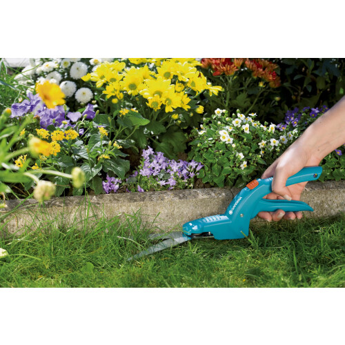 Gardena Gardena Classic Grass Shears: Mechanical Straight-Ground Lawn-Edging Shears with 1
