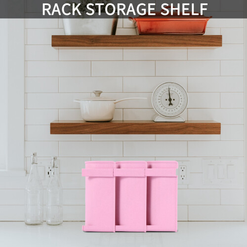 Refrigerator Organizer,3-Layers Kitchen Rack Storage Shelf,for Can Beer,Wine Bottle,Fridge Organizer Shelves, 1