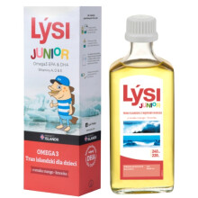 Lysi Junior Tran Islandzki Dla Dzieci Mango Limonka 240 ml