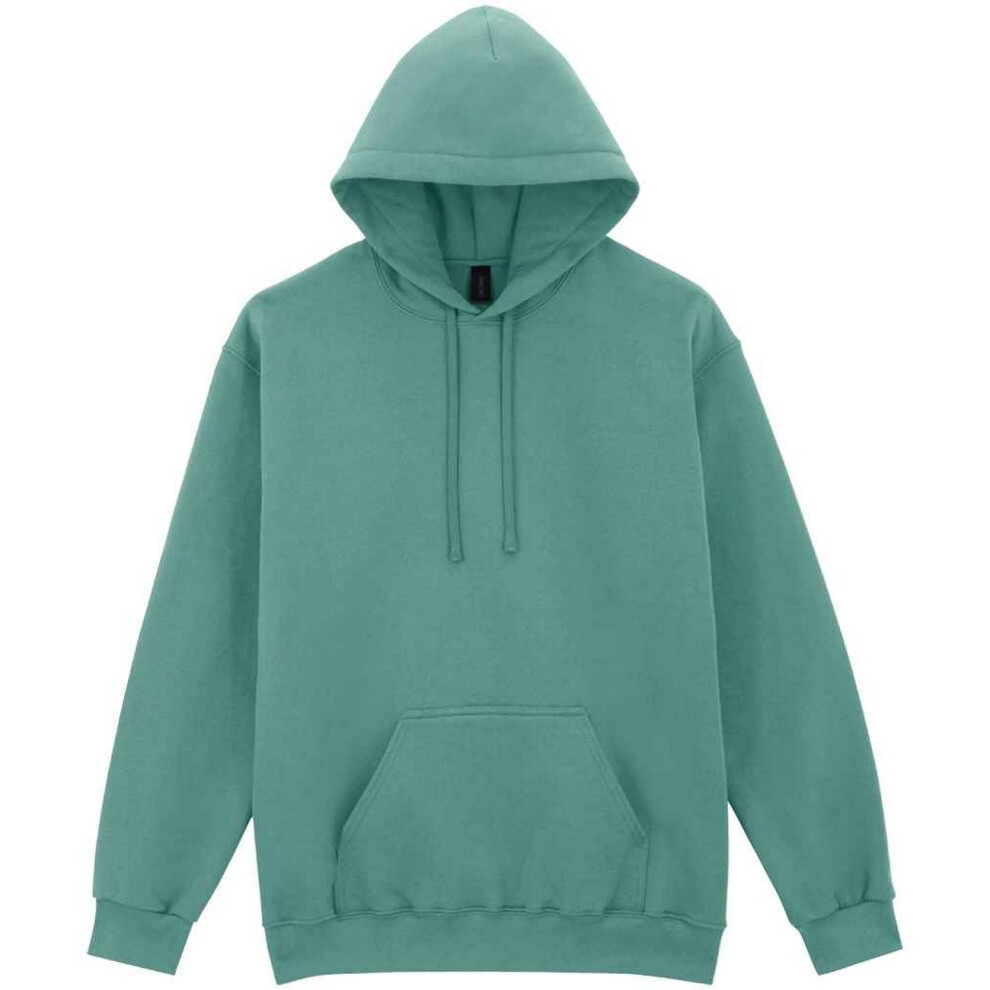 Gildan (Xl, Aquatic) Unisex Adult Midweight Fleece Hoodie