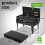 Outopee Portable Charcoal BBQ Grill, Foldable Barbecue Grill with Tool Hooks, St 2