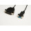 MicroConnect Serial Cable DB9-DB25 18M F/M black 1