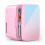 ELECWISH Pink 4L Mini Fridge Portable Table Top Cooler Warmer 1
