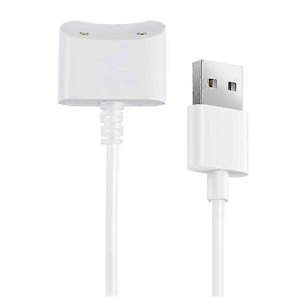 USB Magnetic Charging Cable compatible with Waterpik Water Flosser WF10 GS10 GS10 Pro, 1m Length, ABS Material, White