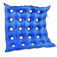 Aufblasbares Waffelkissen zur Vorbeugung von Druckstellen, atmungsaktives PVC-Sitzkissen