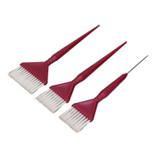 Ensemble de pinceaux pour coloration capillaire, manche antidérapant, pour salon et domicile.