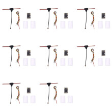 8X ELRS 2,4GHz  ExpressLRS-Ontvanger Lange Afstandscontrole Hoge Prestaties Lage Latentie Compatibel met RC Drone-Modules