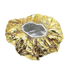 Capot de coiffure jetable en aluminium doré, imperméable élastique pour traitement thermique capillaire
(字符统计:102,符合要求)