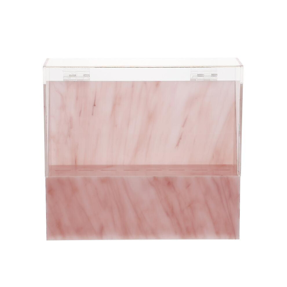 Lash Tweezer Holder, Acrylic Plexiglass 8 Slots, 17.5x16x4.5cm, Portable Stable Storage for Eyelash Grafting Tweezers