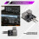 2X Módulo de Extensão para Conector de Placa de Som USB de Rádio USB2RIG 10