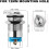 30PCS 12mm Latching Push Button  High Round Cap, Waterproof Metal Push Button  with 12V/24V  Light 7