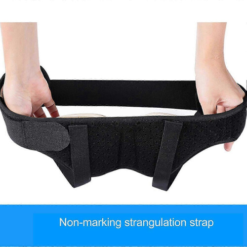 Adjustable Inguinal Hernia Support Belt for Men with Removable Compression Pads 2