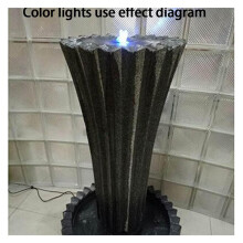 6X RGB 6 LED AC12V Wasserbrunnenlicht mit 2Pin-Anschluss Unterwasser-Teichlichter Wasserspiellichter für Pool, Garten